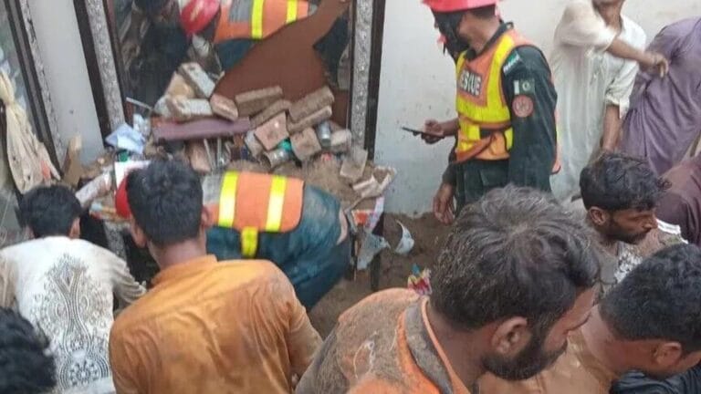 Lahore Study Center Roof Collapse: 14 Students Killed