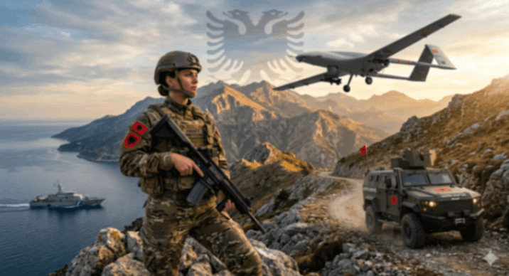 Tanksız ve Uçaksız Ordu Kabuk Değiştiriyor: Arnavutluk, Türk SİHA’larıyla Savunma Hattı Kuruyor!