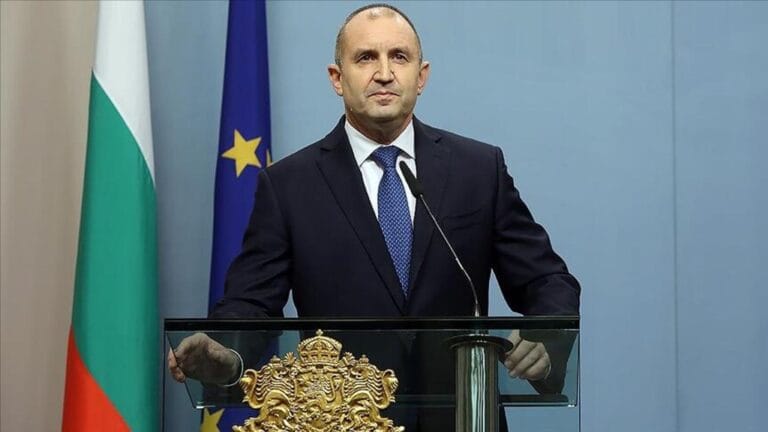 Bulgarian Prime Minister Radev: Conflicts in Ukraine Cannot Be Resolved by Military Means