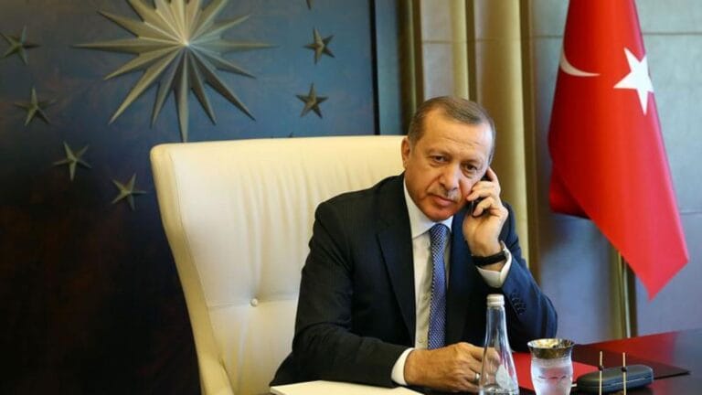 Cumhurbaşkanı Erdoğan ile Letonya Cumhurbaşkanı Rinkevics Arasında Telefon Görüşmesi Gerçekleşti
