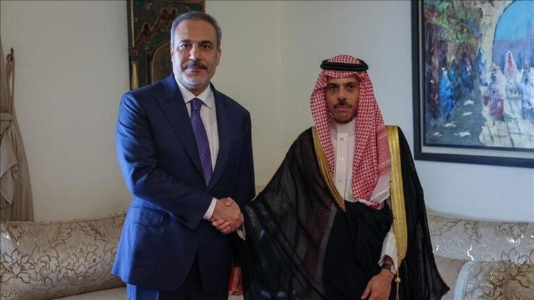 Turkish Foreign Minister Fidan Holds Talks with Saudi Counterpart
