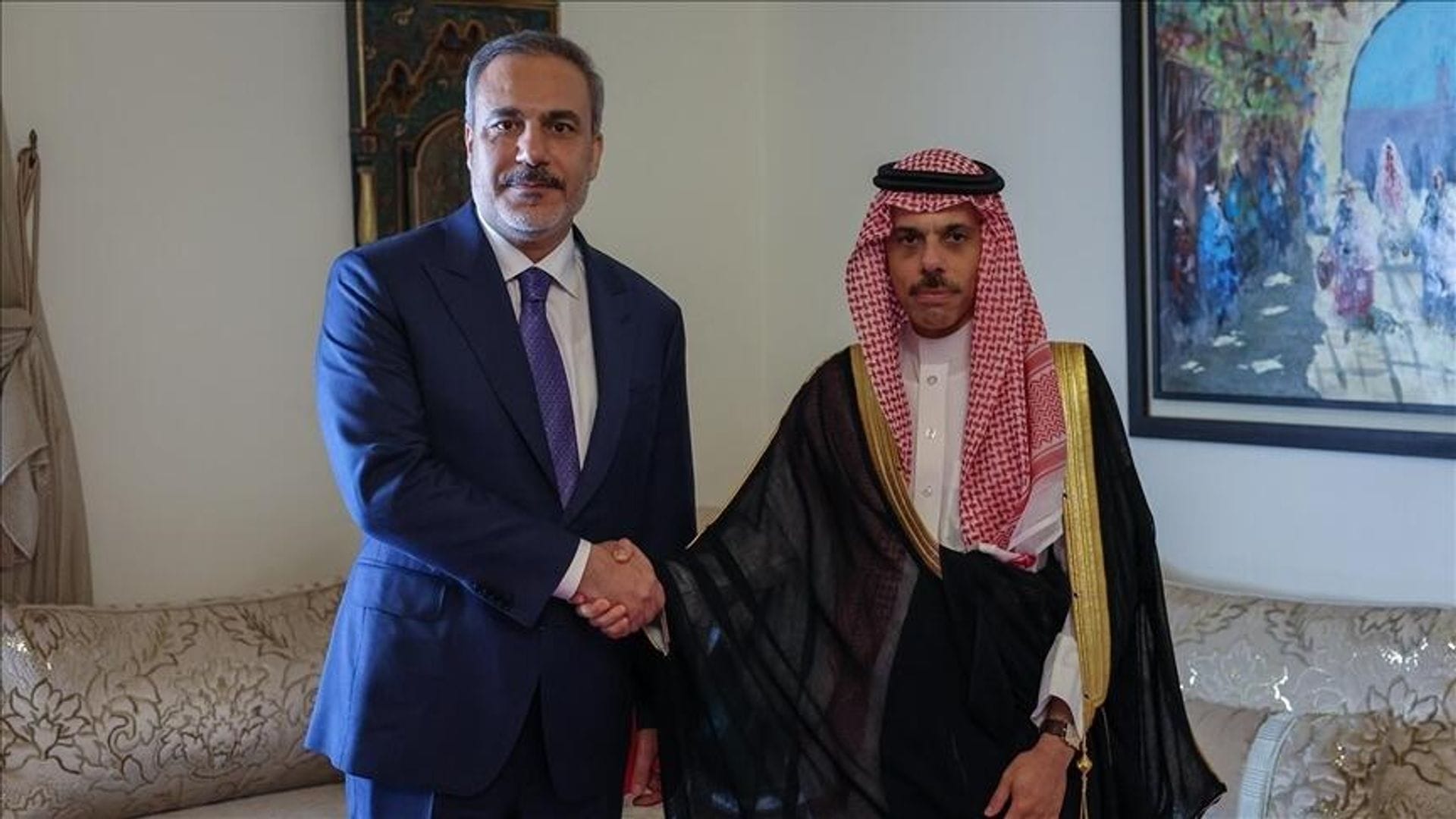 Dışişleri Bakanı Fidan, Suudi Arabistan Mevkidaşı İle Görüştü