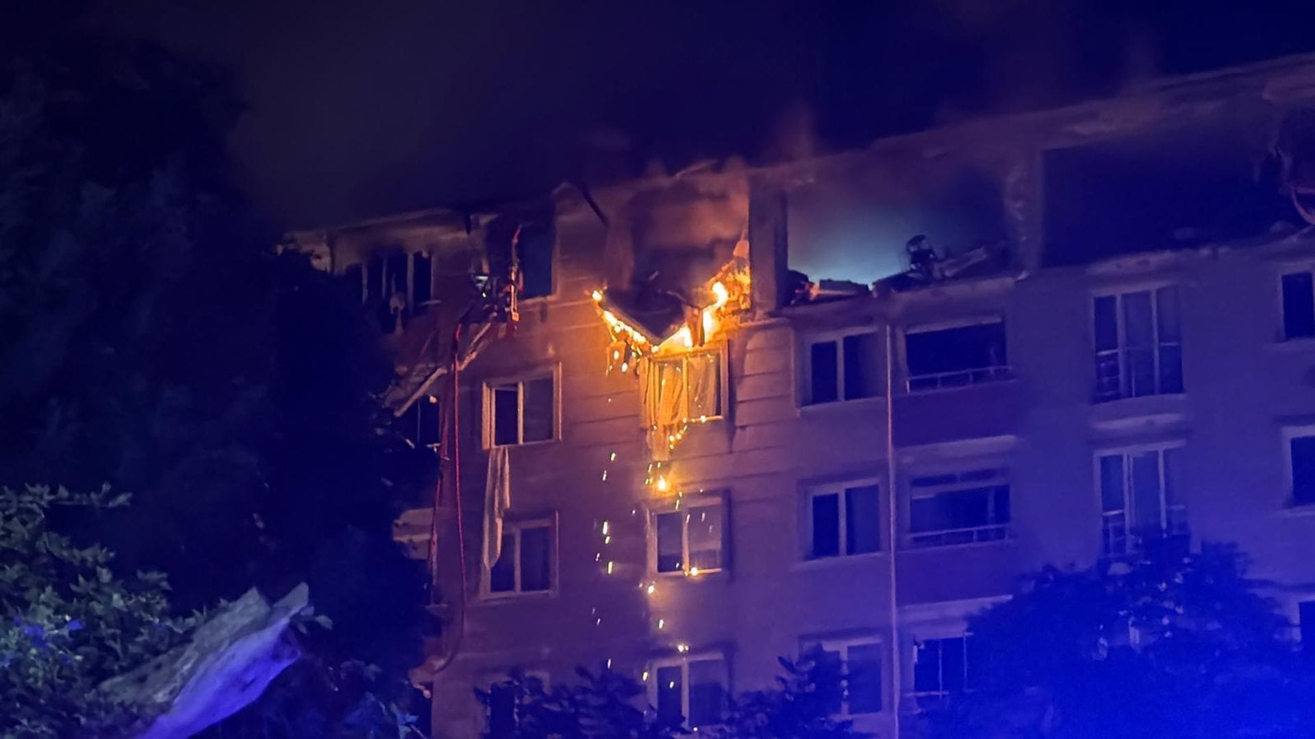 Çorlu’da Apartmanda Şiddetli Patlama: 1 Kişi Hayatını Kaybetti