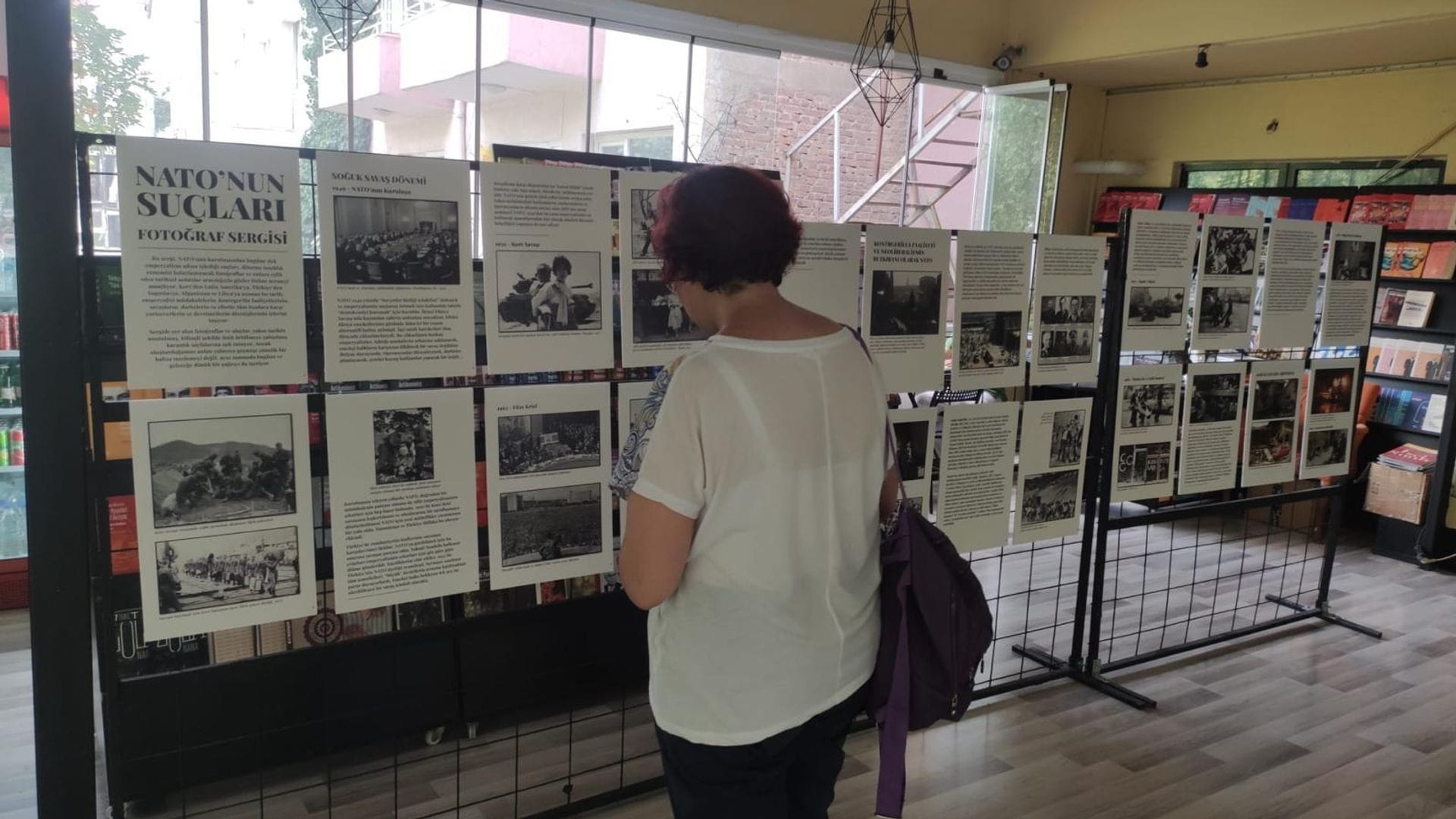 NATO’nun Suçları Sergisi Ankara’da Sanata Dönüştü