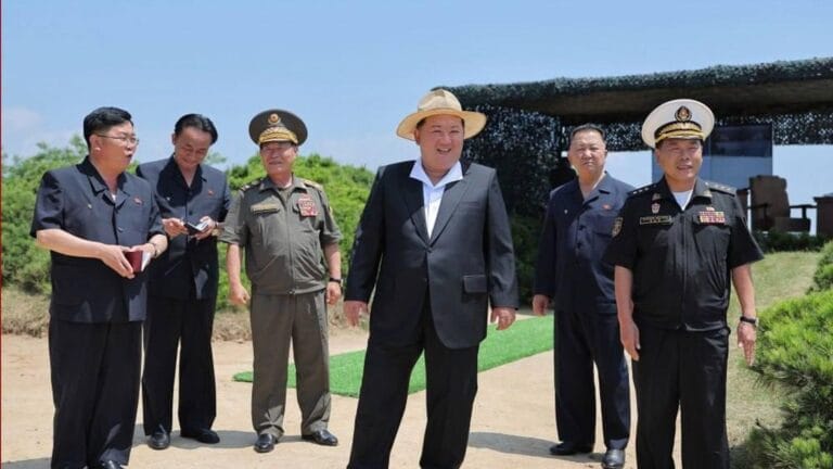 Kim Jong-un Oversees Strategic Missile Test from Kang Kon Warship