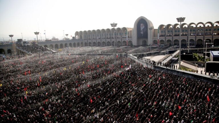 Funeral Held for Iran's Former Leader in Tehran