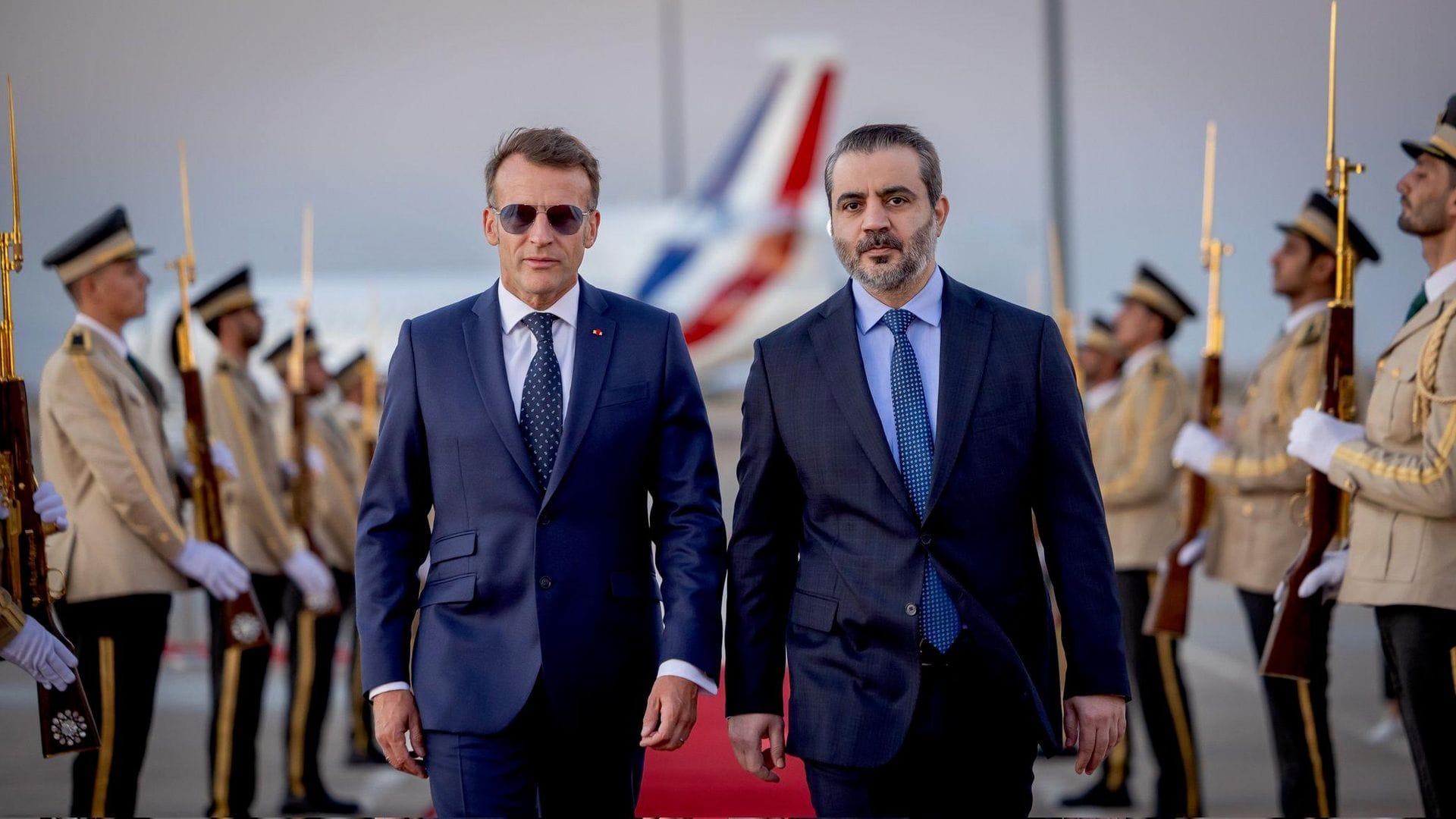 Fransa Cumhurbaşkanı Emmanuel Macron Suriye’ye Resmi Ziyaret Gerçekleştirdi