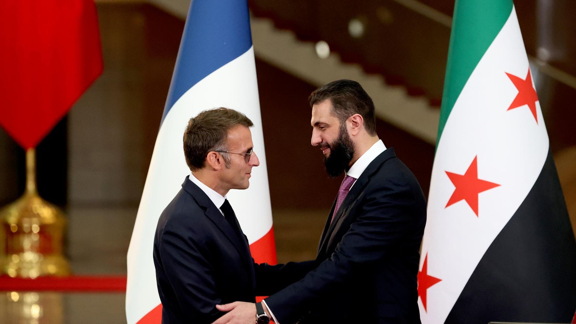 Macron Suriye Ziyaretinde: ‘Şam Yönetimi İle İşbirliği İçin Daha Fazlasını Yapmaya Hazırız’