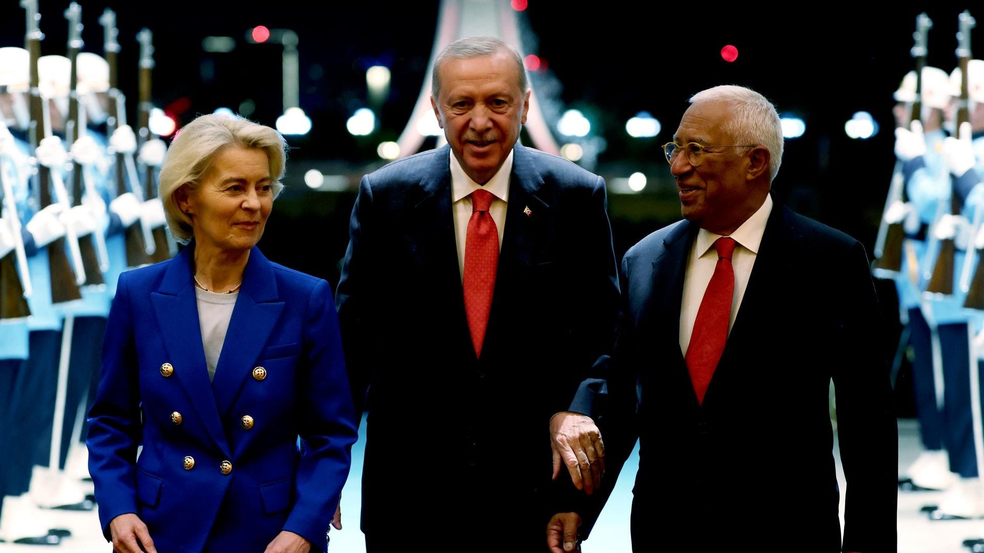 Cumhurbaşkanı Erdoğan, AB Liderleriyle Görüştü