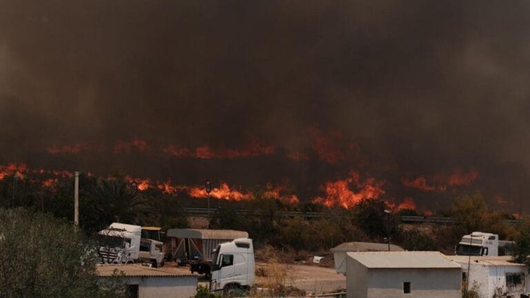 Major Forest Fire in Spain: At Least 12 Dead, 23 Missing