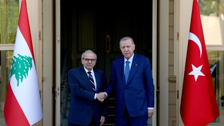 Cumhurbaşkanı Erdoğan, Lübnan Başbakanı Selam’la Görüştü