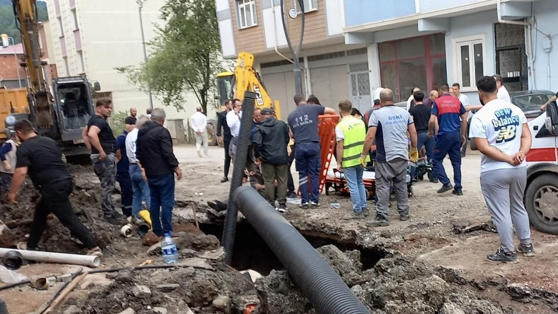 Ordu’da Altyapı Çalışması Sırasında Olay: 2 İşçi Yaralandı