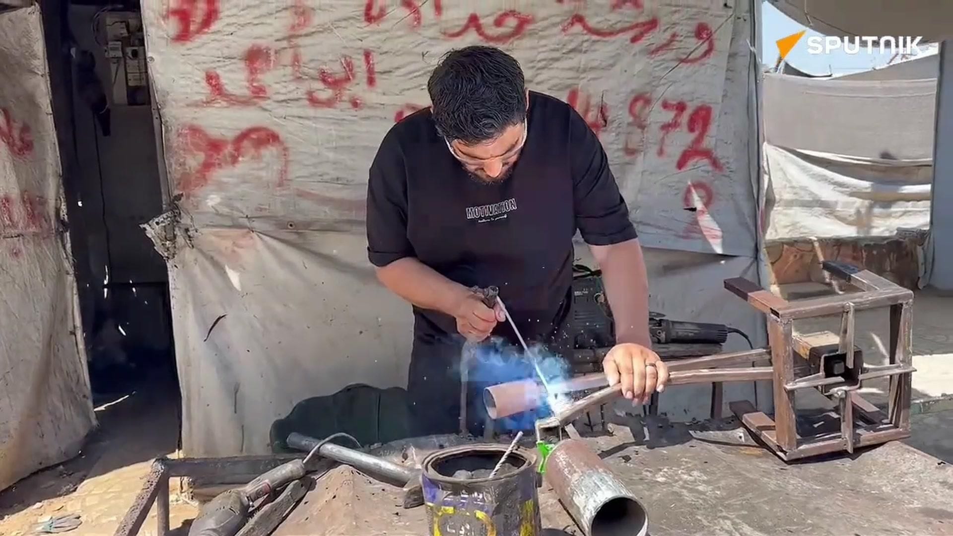 A Solution to Gaza's War-Induced Problems: A Device Powered by Vegetable Oil