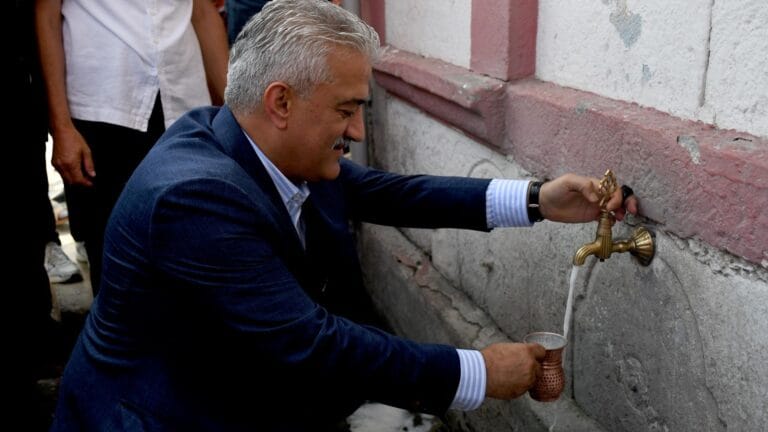 Commemorating the 92nd Anniversary of Atatürk's Visit to Düzce: Ayran Flows from a 200-Year-Old Fountain
