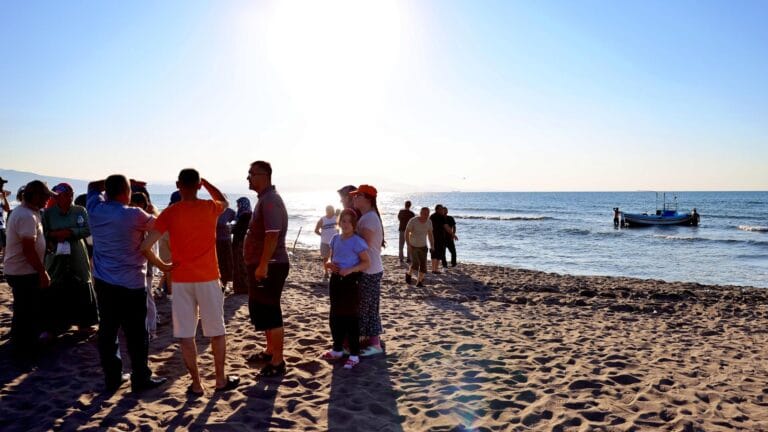 A Boat Capsized in Samsun