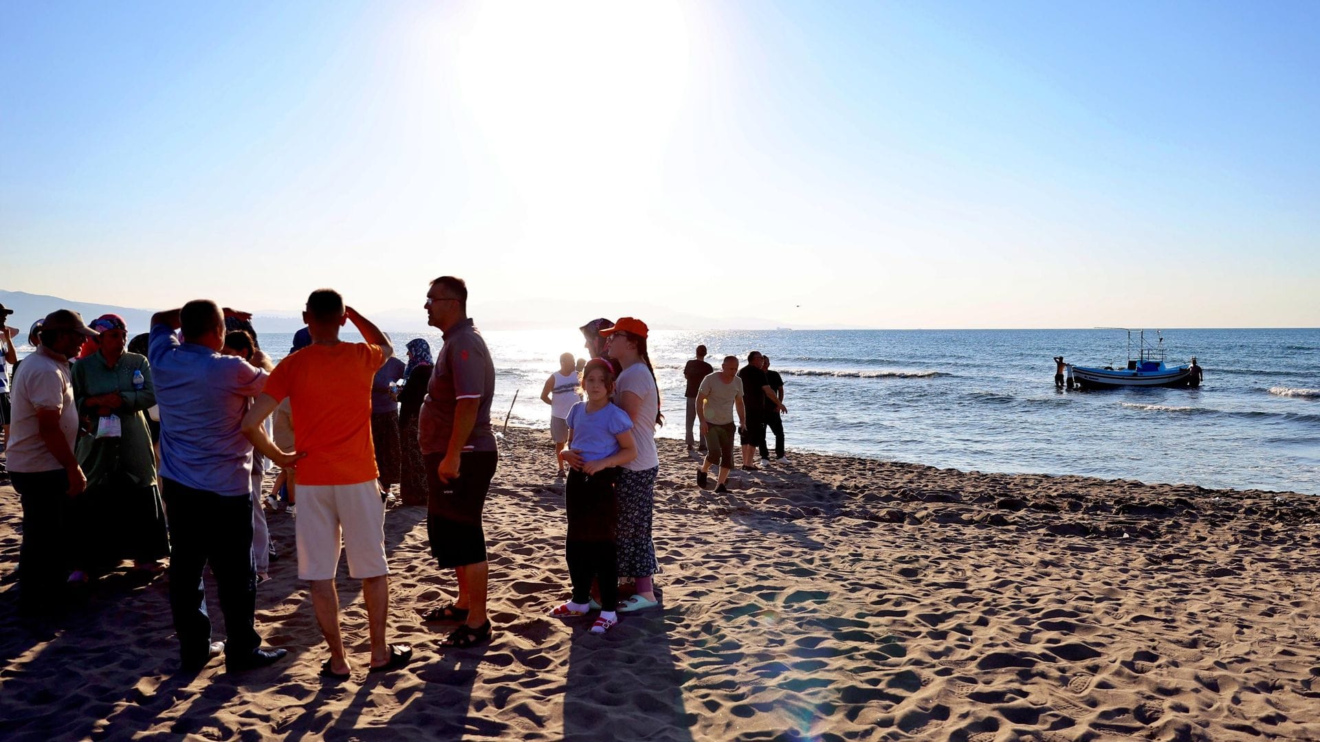 A Boat Capsized in Samsun