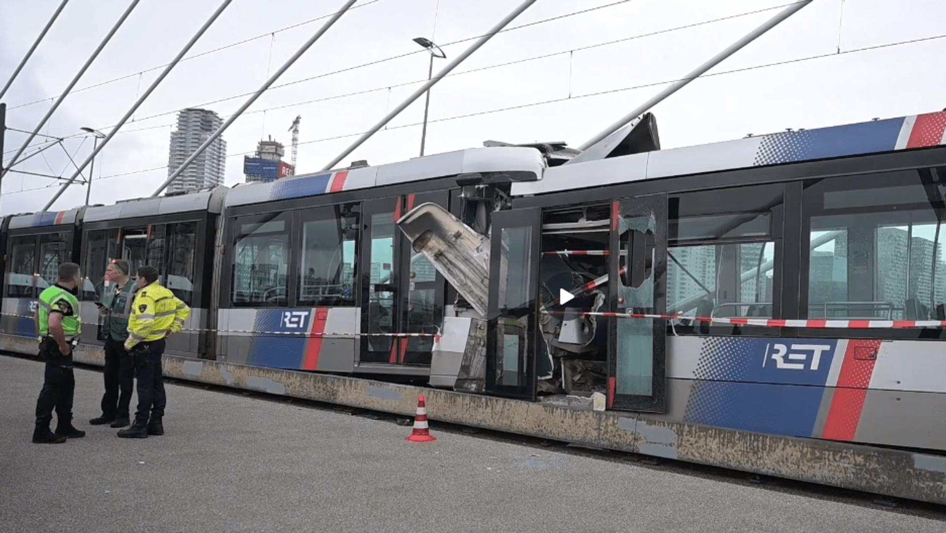 Tram Collision in Rotterdam Leaves 15 Injured