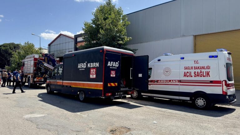 Balıkesir’de Kimyasal Madde Kazası: 5 Kişi Hastaneye Kaldırıldı