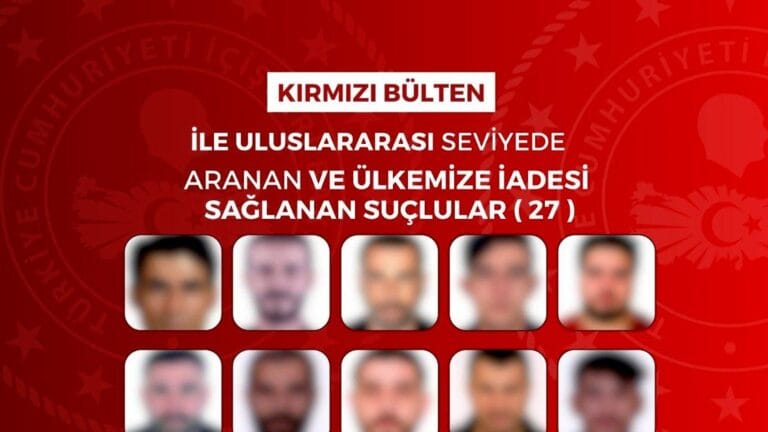 İçişleri Bakanlığı’ndan önemli açıklama: 65 suçlu Türkiye’ye iade edildi