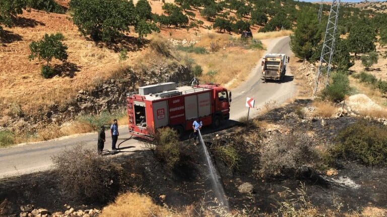 Gaziantep’te Tarla Yangınında Acı Kayıp