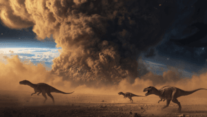 The Extinction of Dinosaurs: The Scorching Dust Cloud Behind the Asteroid Impact