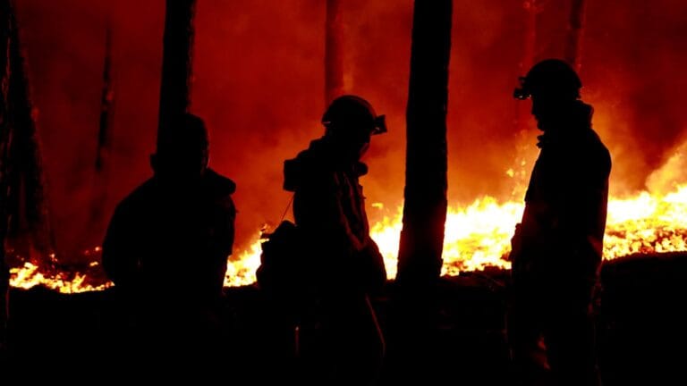 Firefighters battle wildfires in three provinces as homes are evacuated