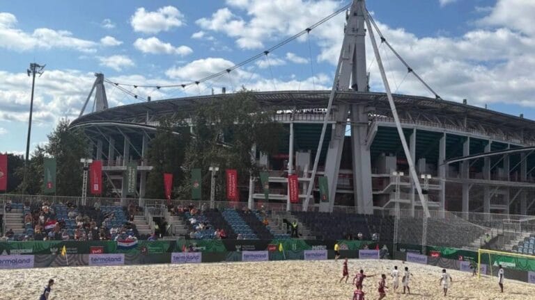 The Moscow Beach Soccer World Club Championship Has Begun