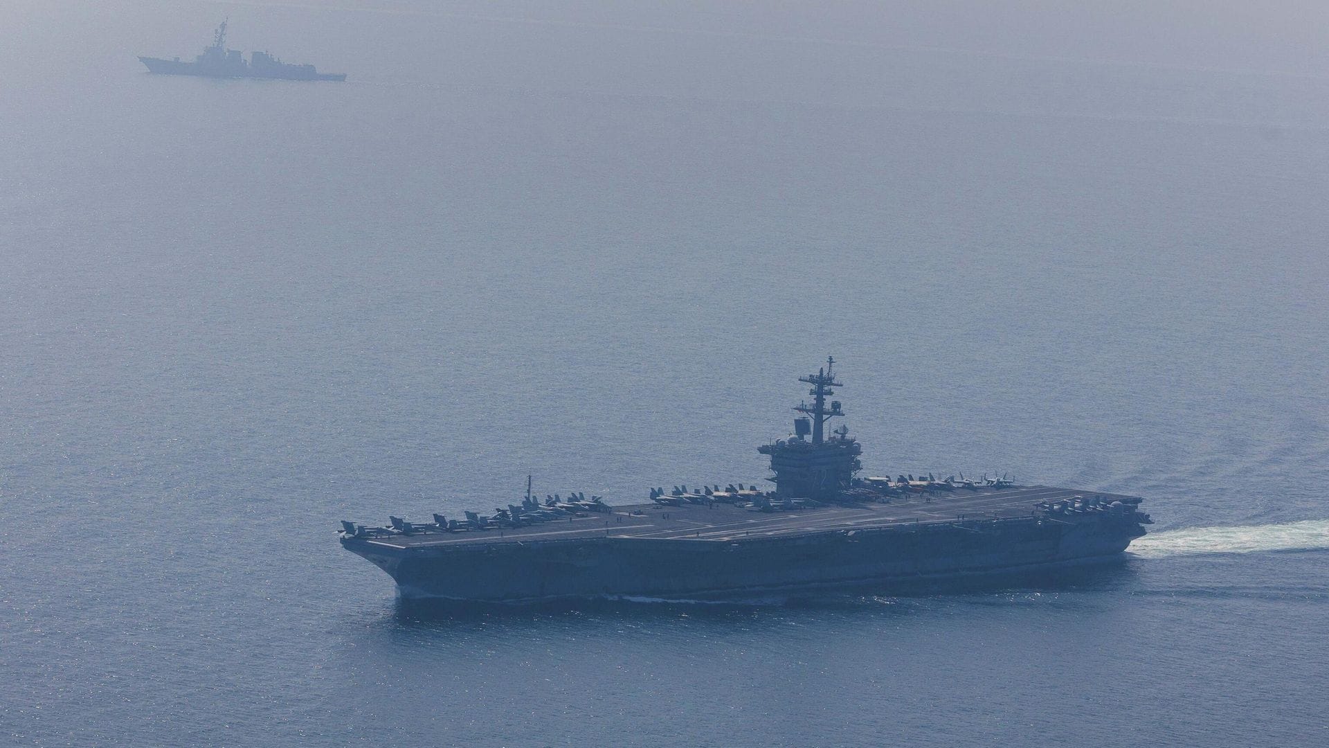 US Aircraft Carrier Faces Mental Health Crisis: Soldiers Attempt Suicide by Jumping into Sea US Aircraft Carrier Faces Mental Health Crisis: Soldiers Attempt Suicide by Jumping into Sea