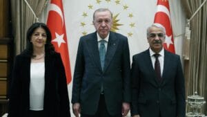Cumhurbaşkanı Erdoğan ile DEM Parti Heyeti Arasındaki Görüşme Başladı