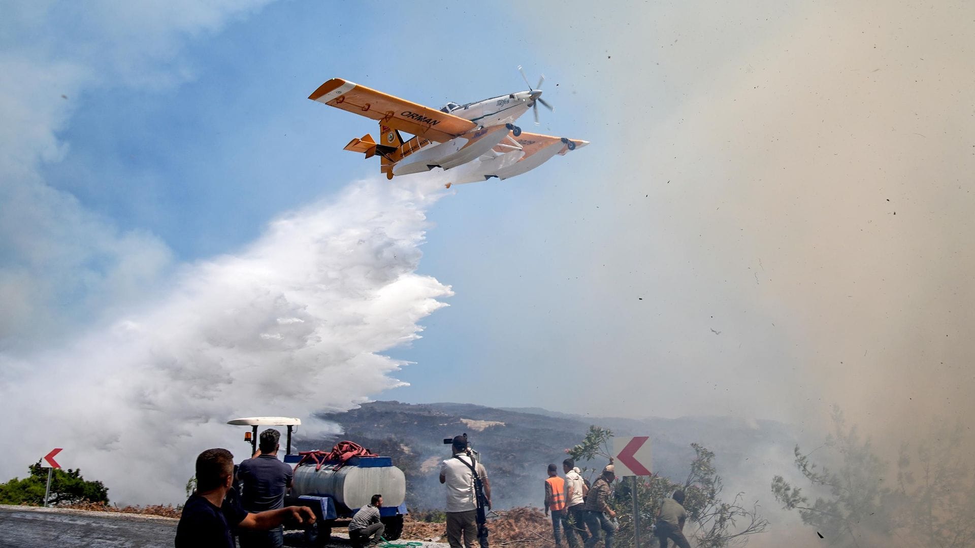 Aydın Forest Fire Investigation: 2 Suspects Detained