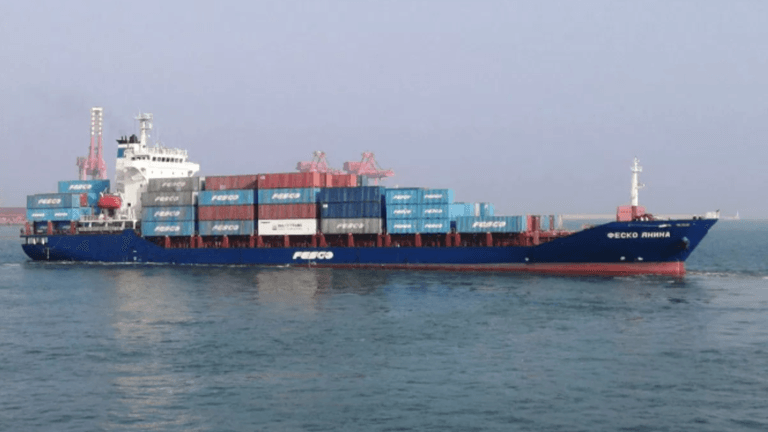 Civilian Ship Attacked by Ukrainian Drones Sinks in the Black Sea