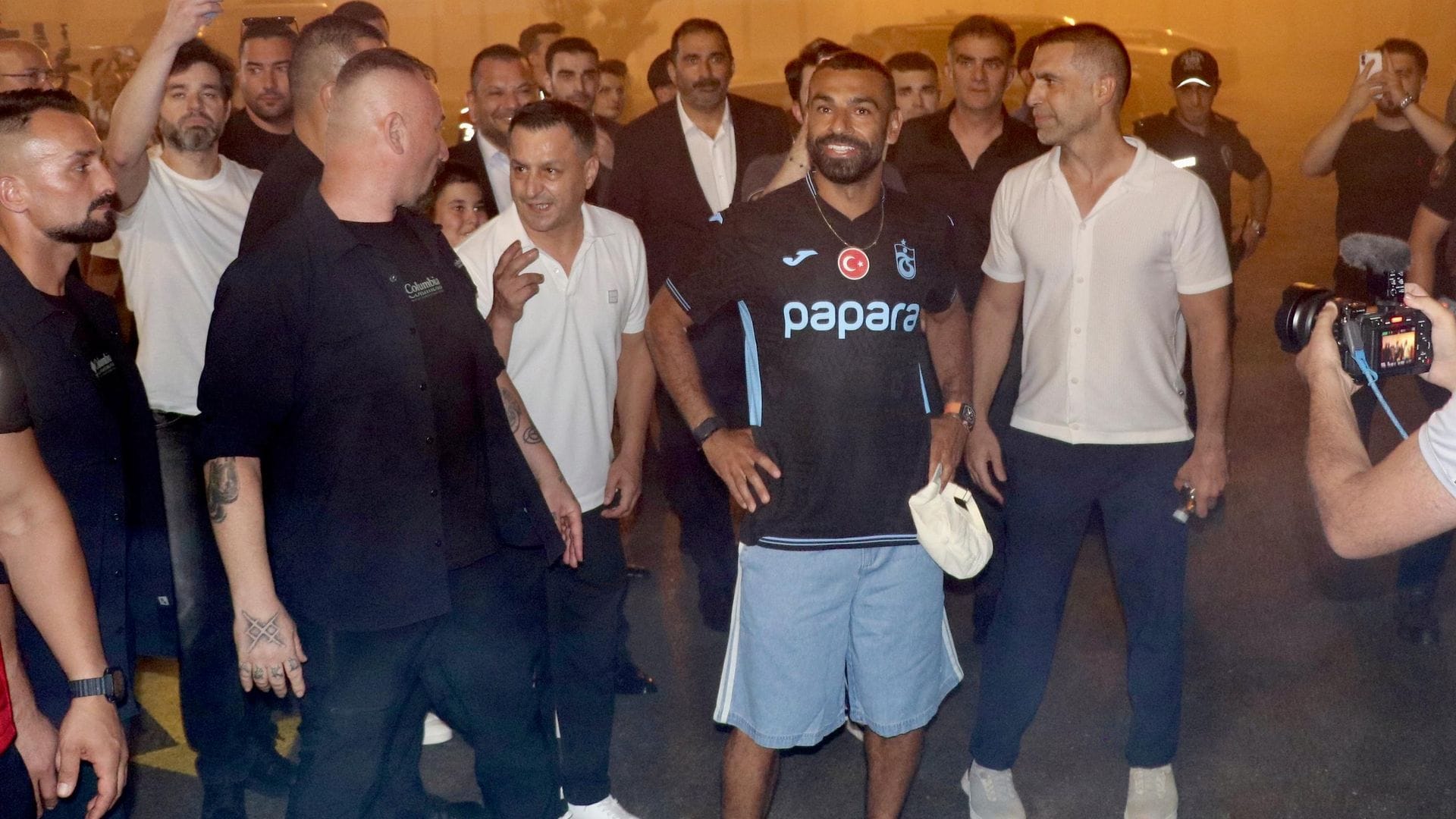 Mısırlı Yıldız Mohamed Salah Trabzon’a Gelişinin Coşkusu