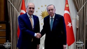 Cumhurbaşkanı Erdoğan, Meclis Başkanı Kurtulmuş ile Görüştü