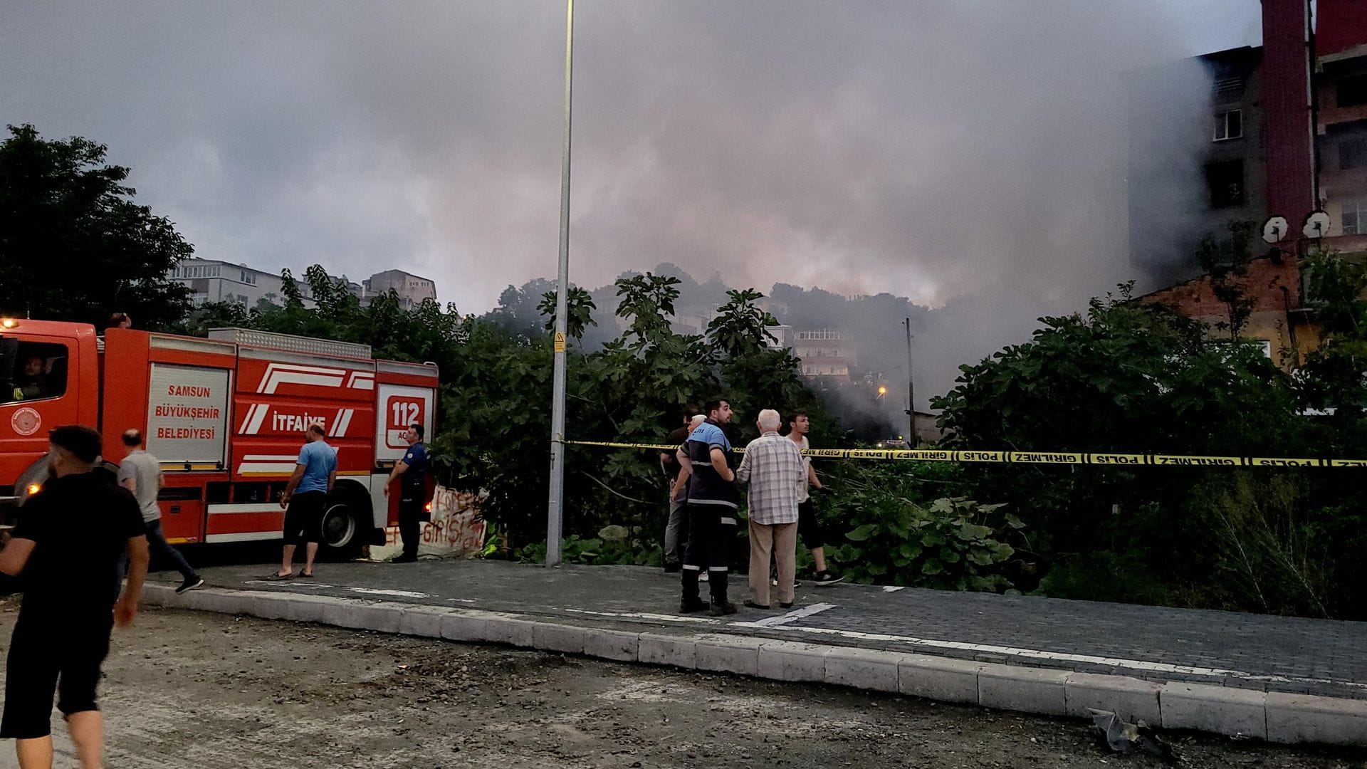 Samsun’da Tüp Deposunda Büyük Yangın: Peş Peşe Patlamalar Yaşandı
