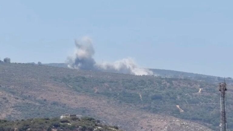 Lübnan’da İsrail’in Yangın Çıkarması İddiaları
