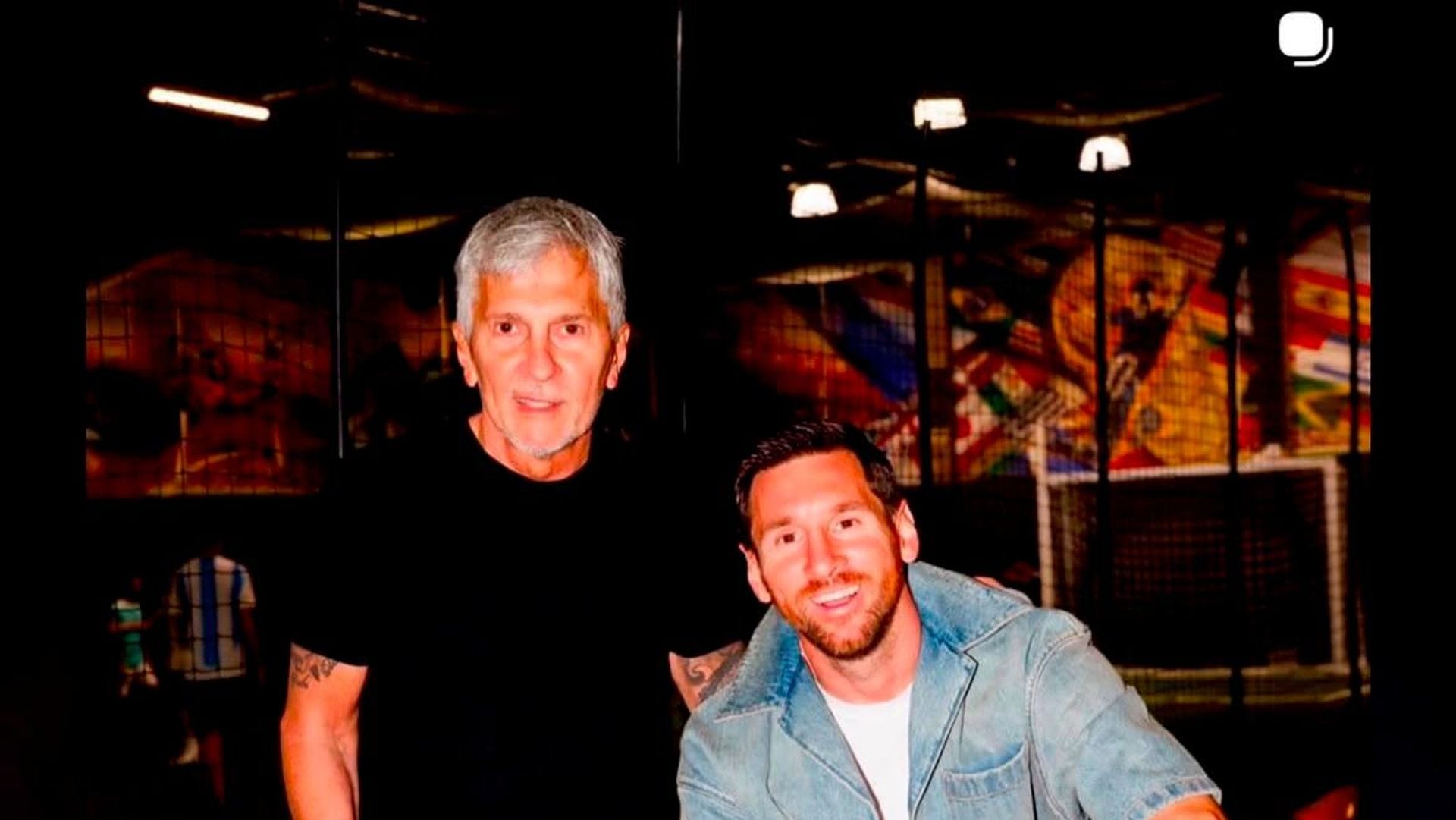 Lionel Messi Babası İçin Gözyaşları ile Veda Etti